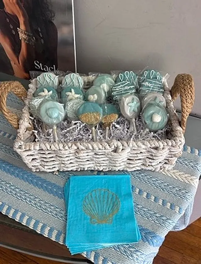 Ocean Cake Pops, detail 4