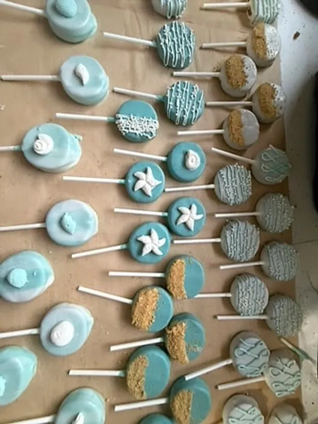 Ocean Cake Pops, detail 6