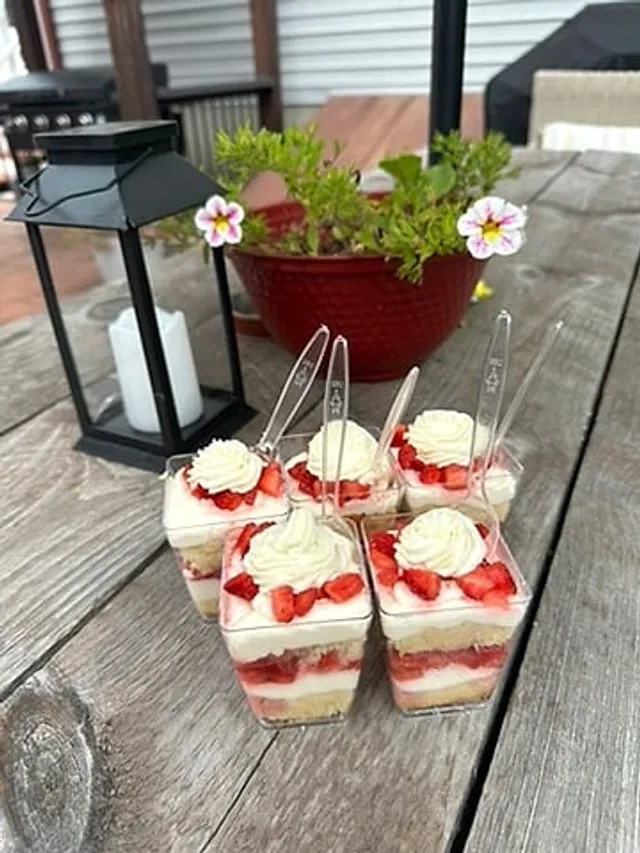 Strawberry Shortcake Cups