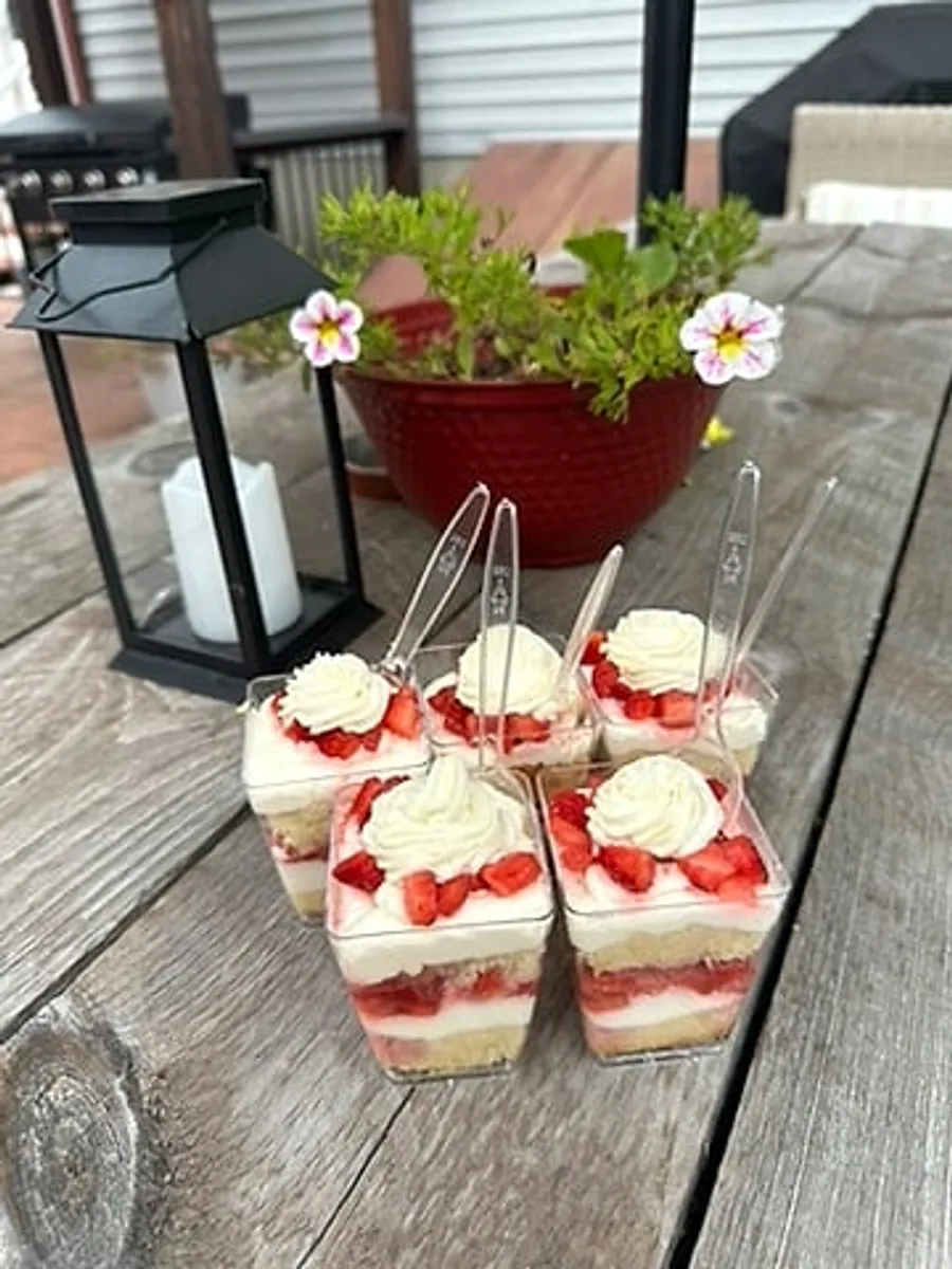 Strawberry Shortcake Cups
