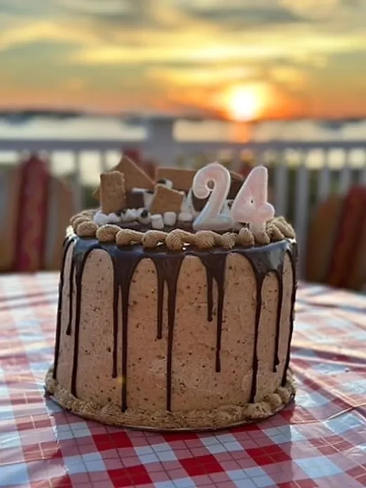 S'mores Drip Cake